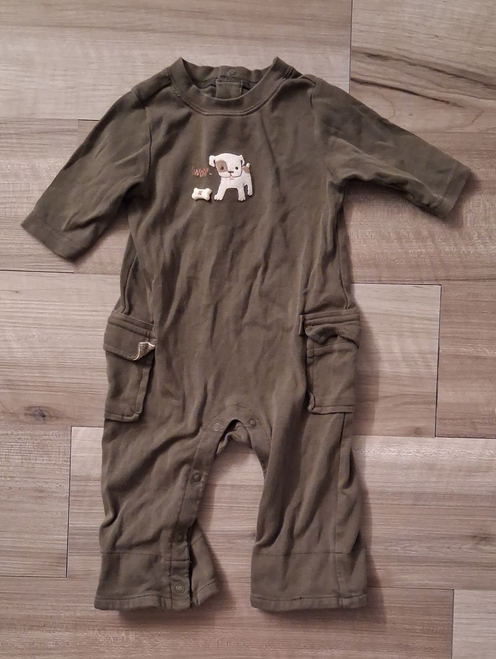 Gymboree Puppy One-Piece Vintage Size 0-3 Months (N)